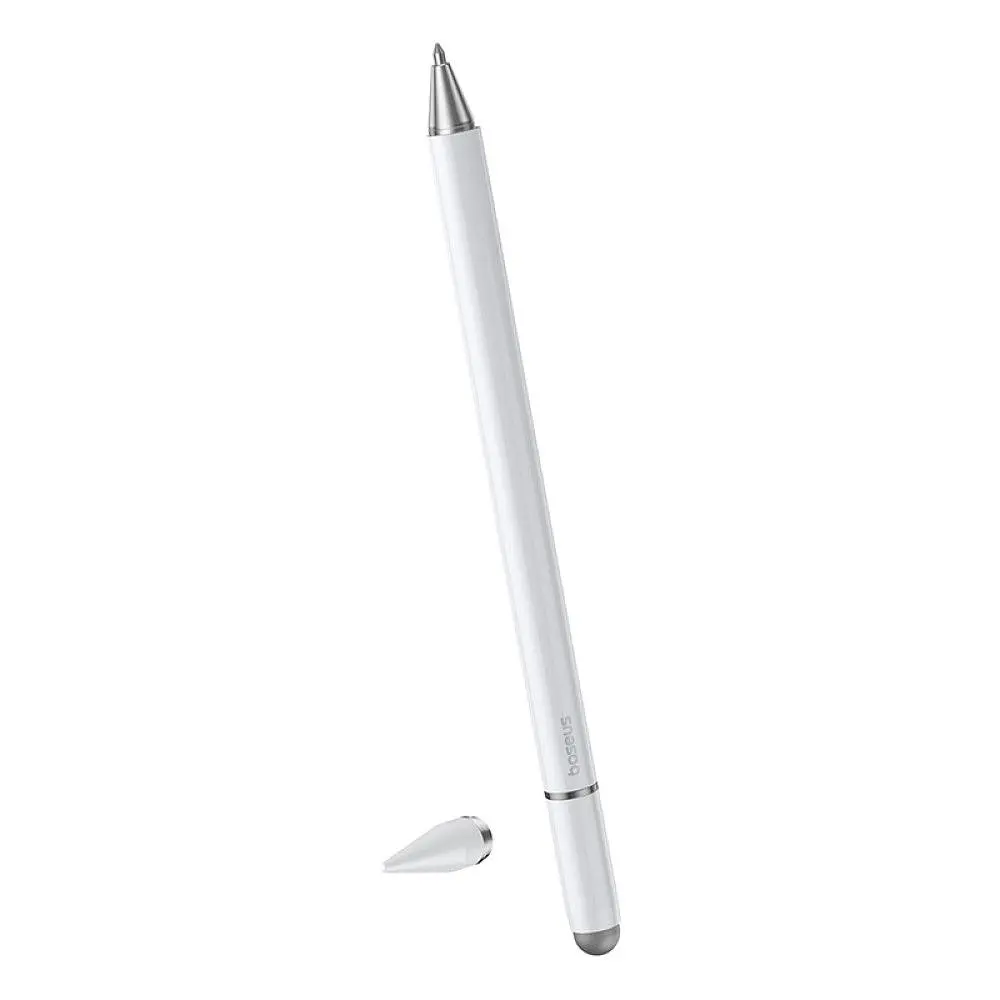 Стилус Baseus Smooth Writing III 3-in-1 Passive Stylus Non-magnetic Version Moon White - фото 4