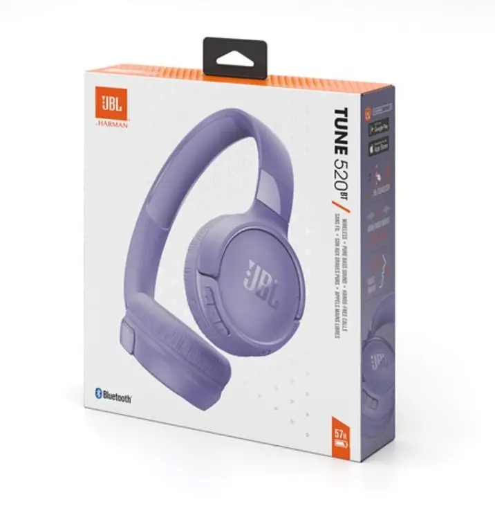 Навушники бездротові JBL T-520 Bluetooth Purple - фото 7