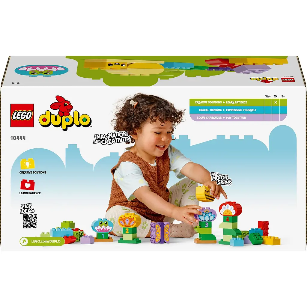 Конструктор LEGO DUPLO Town Творчий сад і квіти 45 деталей (10444) - фото 2