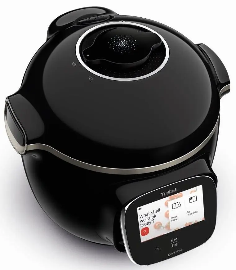 Мультиварка-скороварка Cook4me Touch, 1600Вт, чаша-6л, сенсорне керув., 13 програм, метал/плас Tefal kuh0015006 - фото 4