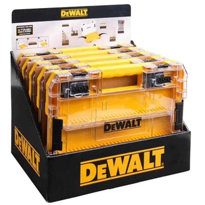 Ящик для інструментів DeWALT для біт системи TSTAK Tough Case L з роздільниками 6 шт (DT70839) - фото 4