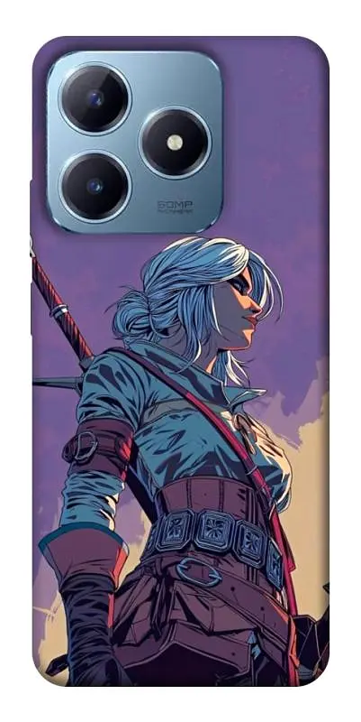 TPU чохол Demsky The witcher ciri для Realme C63 4G