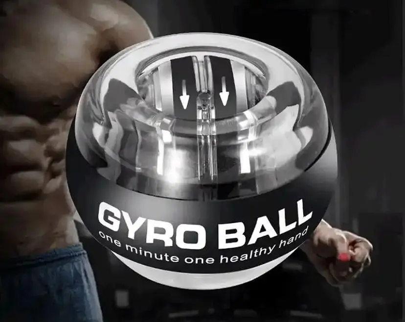 Гіроскопічний тренажер для кистей рук GYRO BALL, кистьовий еспандер power ball - фото 4