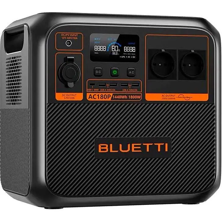 Зарядная станция Bluetti AC180P 1800 Вт 1440 Вт/ч LiFePO4 EU - фото 5
