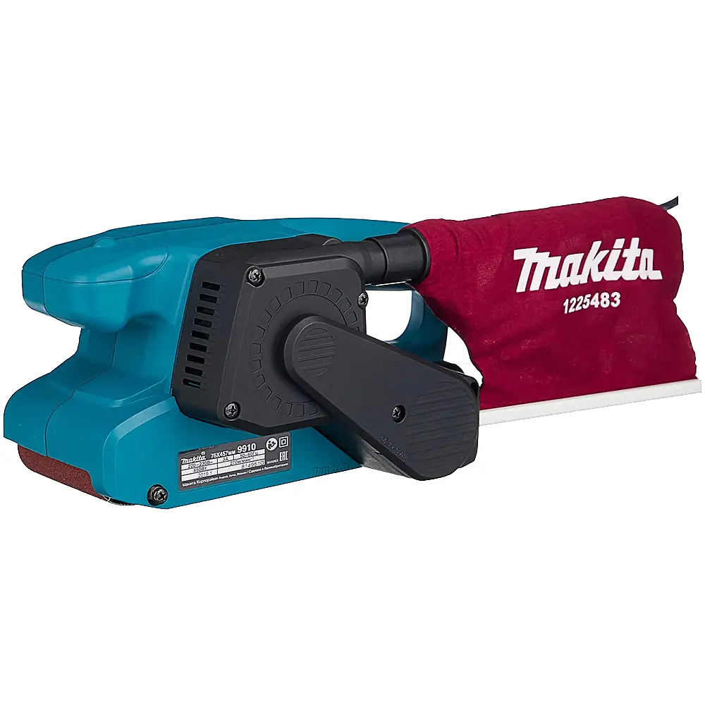 Шліфмашина стрічкова Makita 9910 (650 Вт, 76 x 457 мм, 270 м/хв) - фото 2