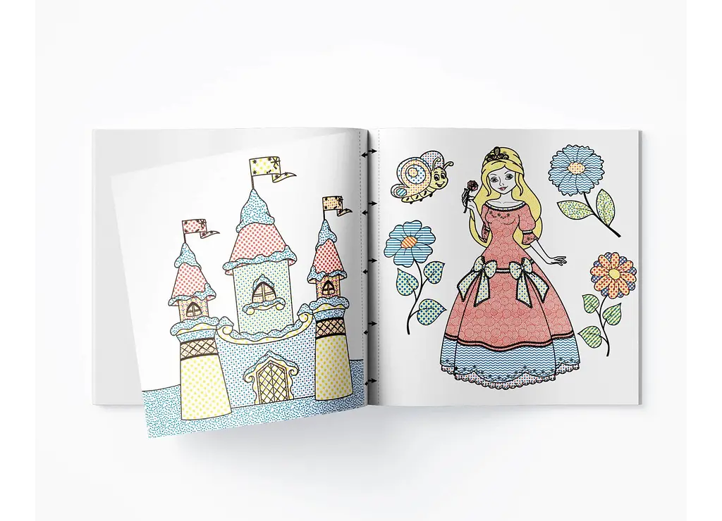Книга Найкраща водяна розмальовка. Принцеси 1077 Різнокольоровий shop (9789669871077) - фото 2