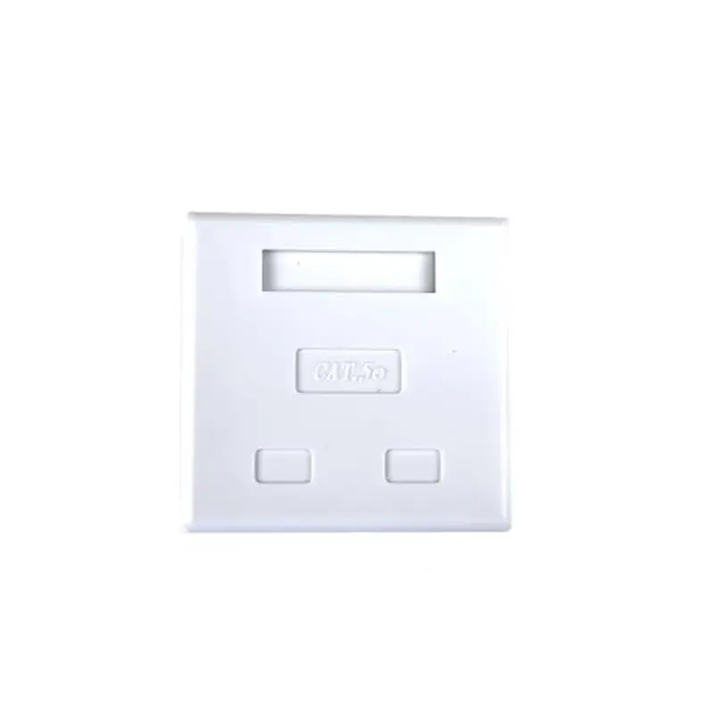 Розетка EServer (WT-2015A) 2хRJ-45, Cat5Е, зовнішня, білий - фото 2