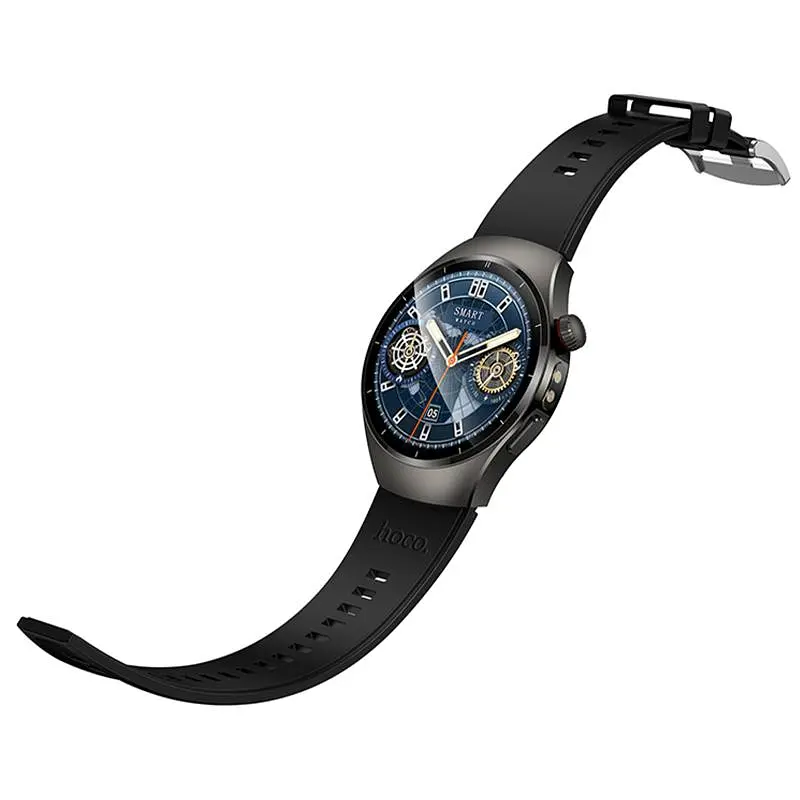 Смарт-годинник Y40 Smart sports watch (call version) Black Hoco teh0030125 - фото 6