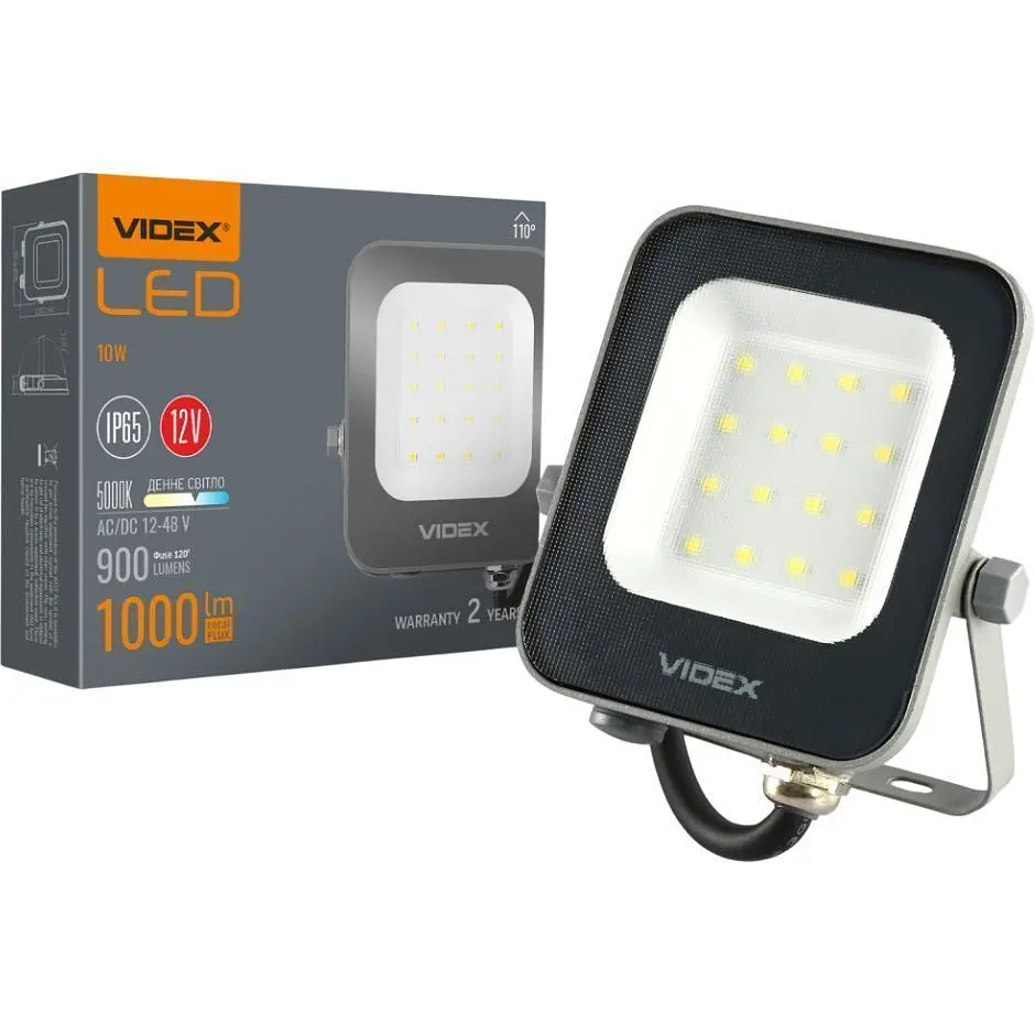 Світлодіодний прожектор VIDEX F3e 1000lm 5000K (VL-F3e-105W-12V) [144821] - фото 8