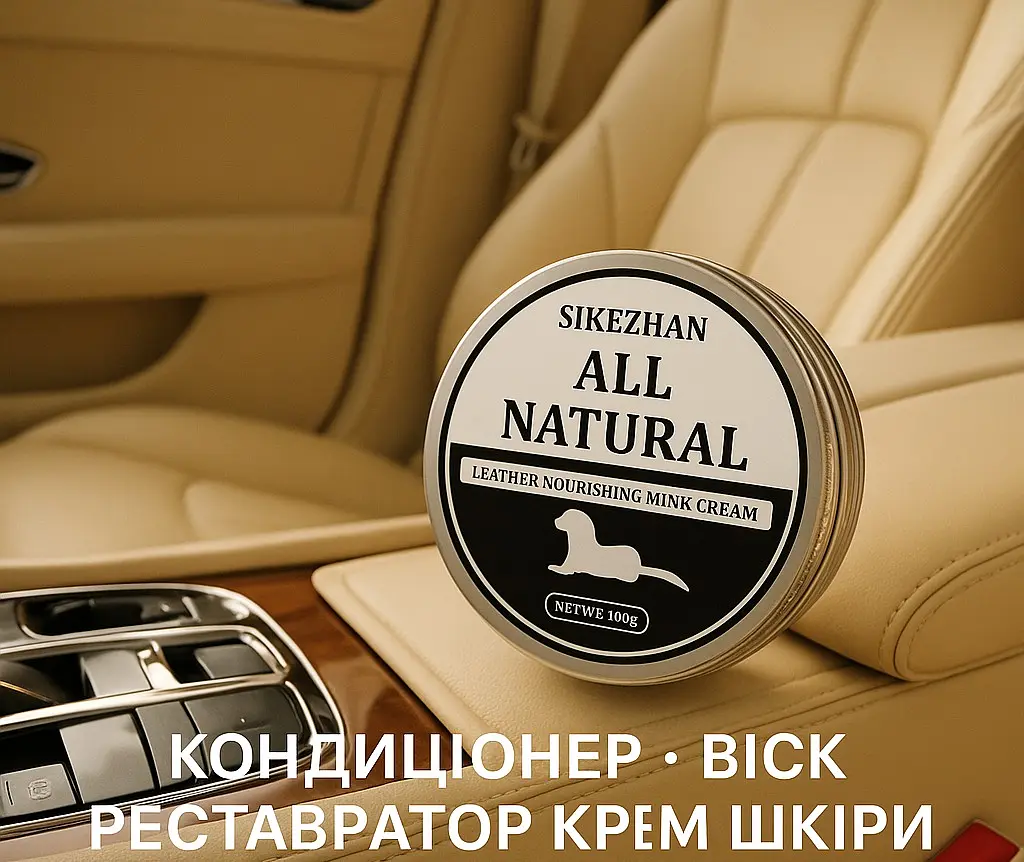 Кондиціонер для шкіри салону Sikzhan з норковою олією 100 г - фото 4