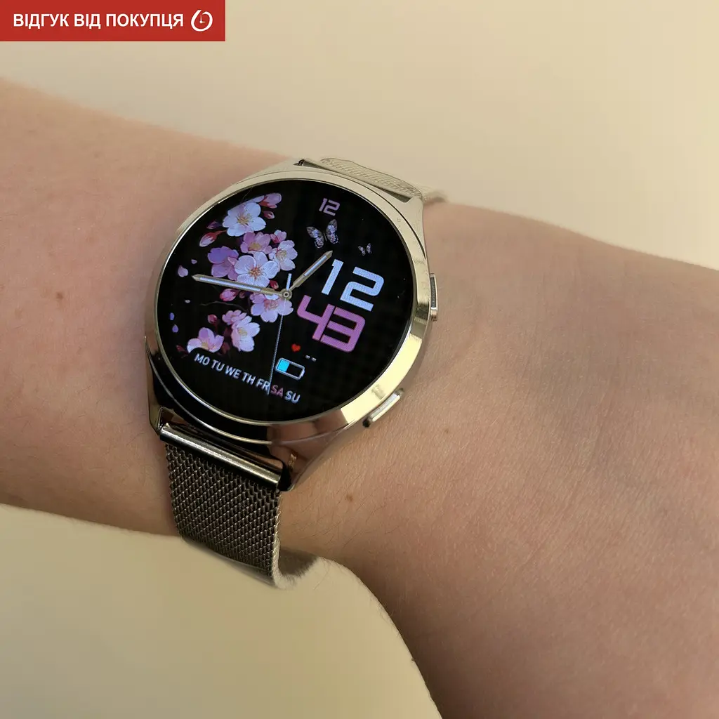 Годинник Smart Love Pro Silver Rubber, 2 ремінця - фото 16