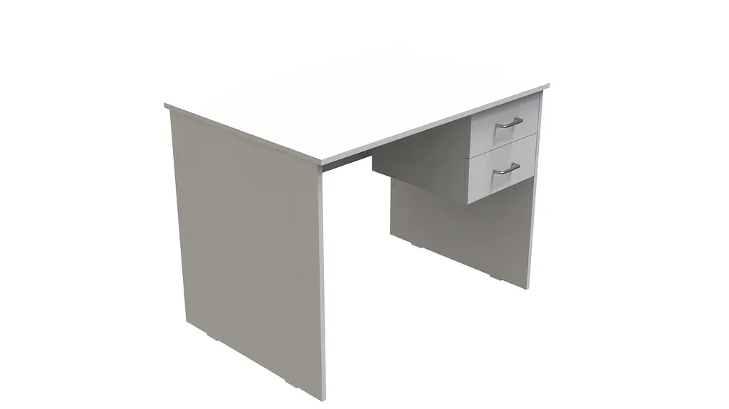 Стіл комп'ютерний Вінсент Ferrum-decor 750x1000x700 ДСП Біле 16 мм (FRD-104800) - фото 2