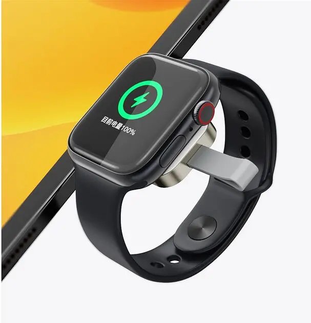 Бездротовий зарядний пристрій Essager Yibay Smart Watch Wireless Charger White (6934025890121) - фото 4