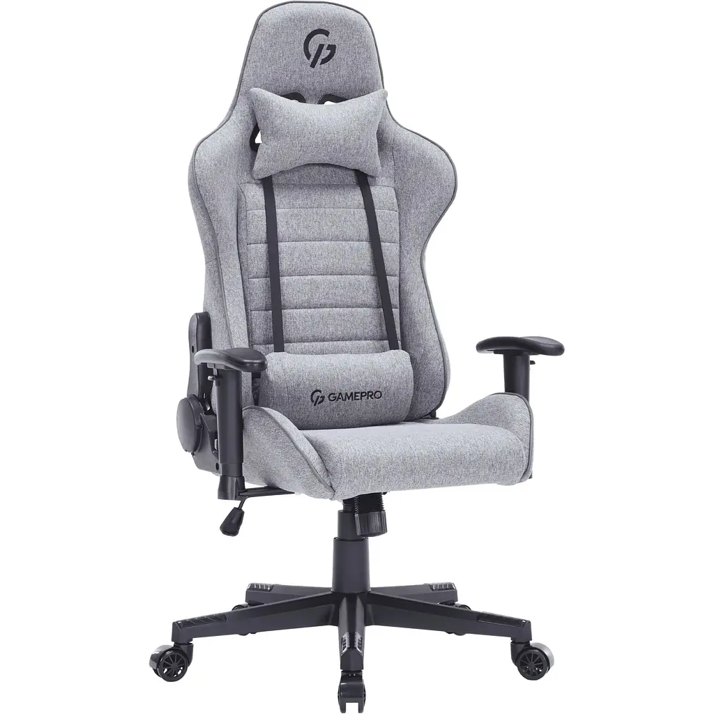 Геймерское кресло GamePro GC575FG Fabric Gray [163693] - фото 4