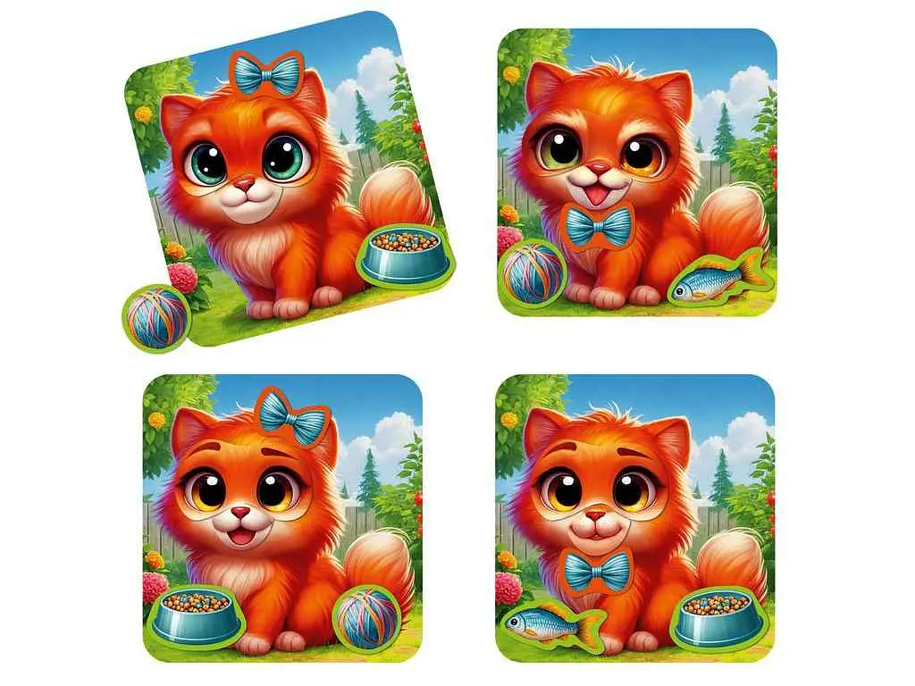 Гра розвиваюча VLADI TOYS "Емоції Кошеняти" магнітна VT3220-05 - фото 3