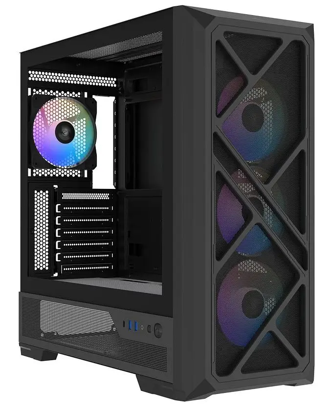 Корпус SAMA S41 без БЖ (S41-BKAMA4X1-GL) Black