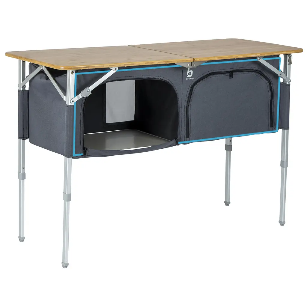 Складний стіл Bo-Camp Newington 120x50 cm Brown (1593631), Світло-коричневий - фото 2