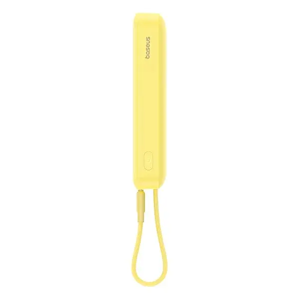 Універсальна мобільна батарея Baseus Magnetic Mini 10000mAh, 30W Yellow (P1002210BY23-00) - фото 5