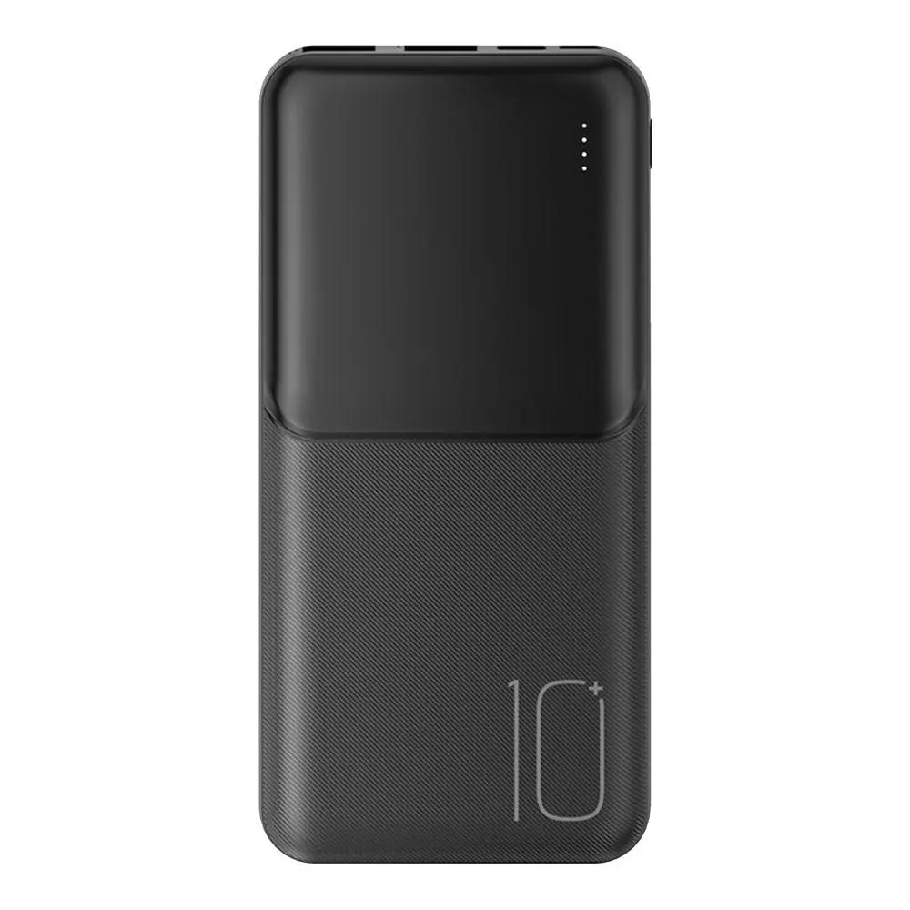 Внешний аккумулятор XO PR251 Lighted Mobile Power Bank 10000 mAh черный - фото 2