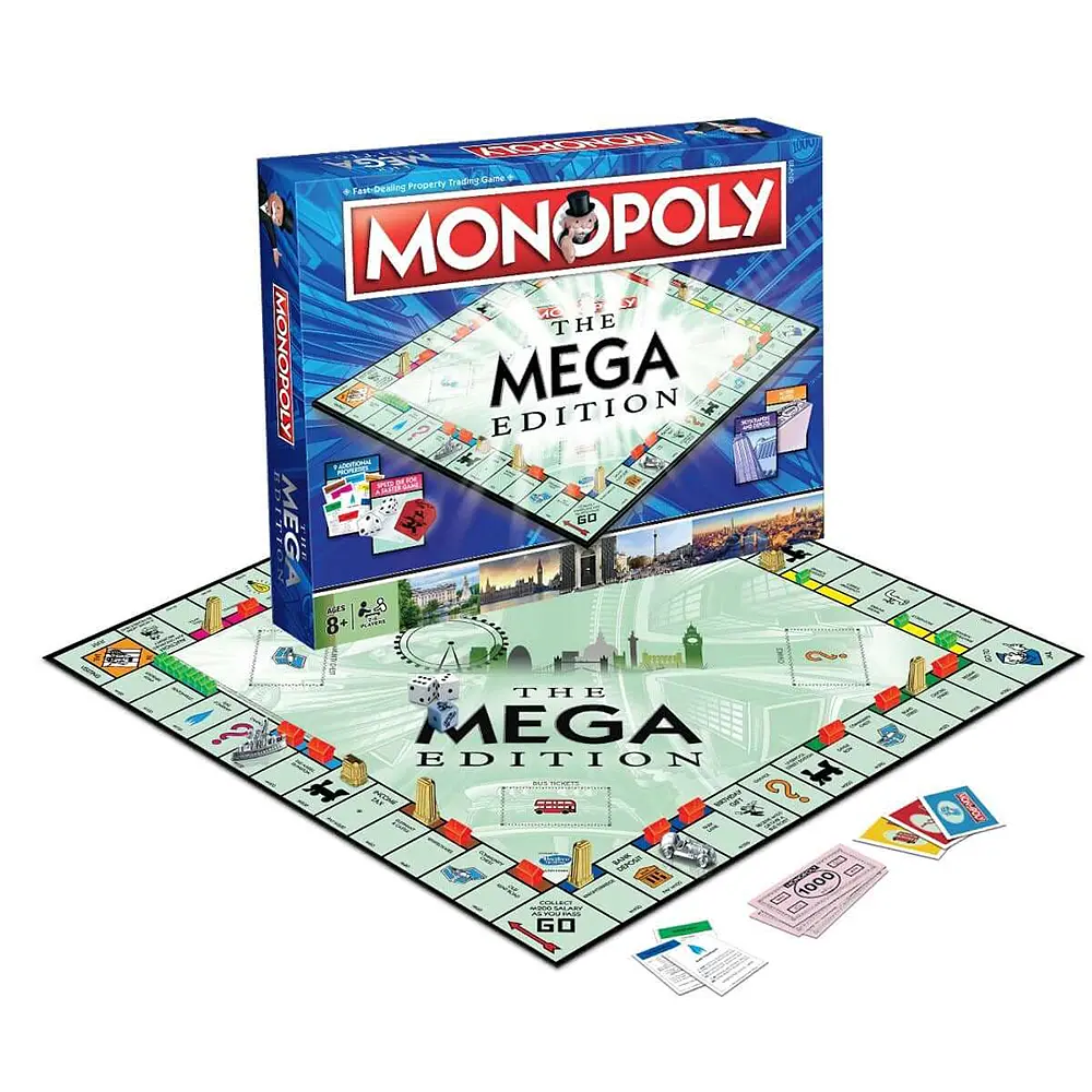 Настольная игра Winning Moves Monopoly The Mega Edition - фото 2