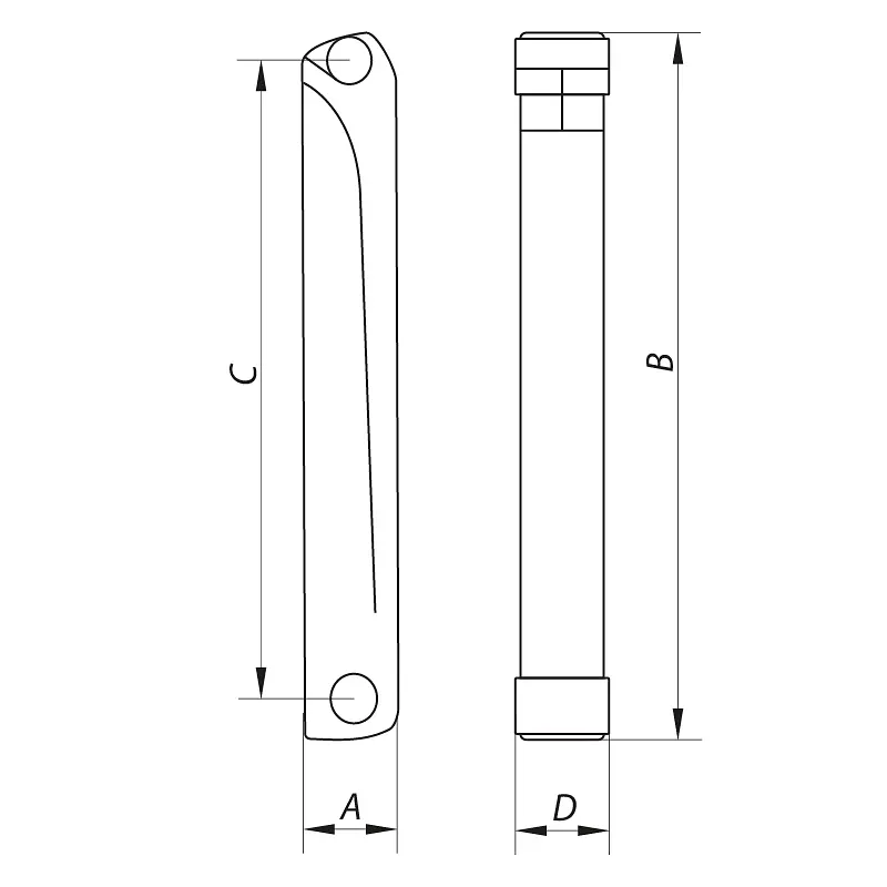 Радиатор секционный Koer 100 Bimetal-200 / Цена за 1 секцию KR2872, Белый - фото 3