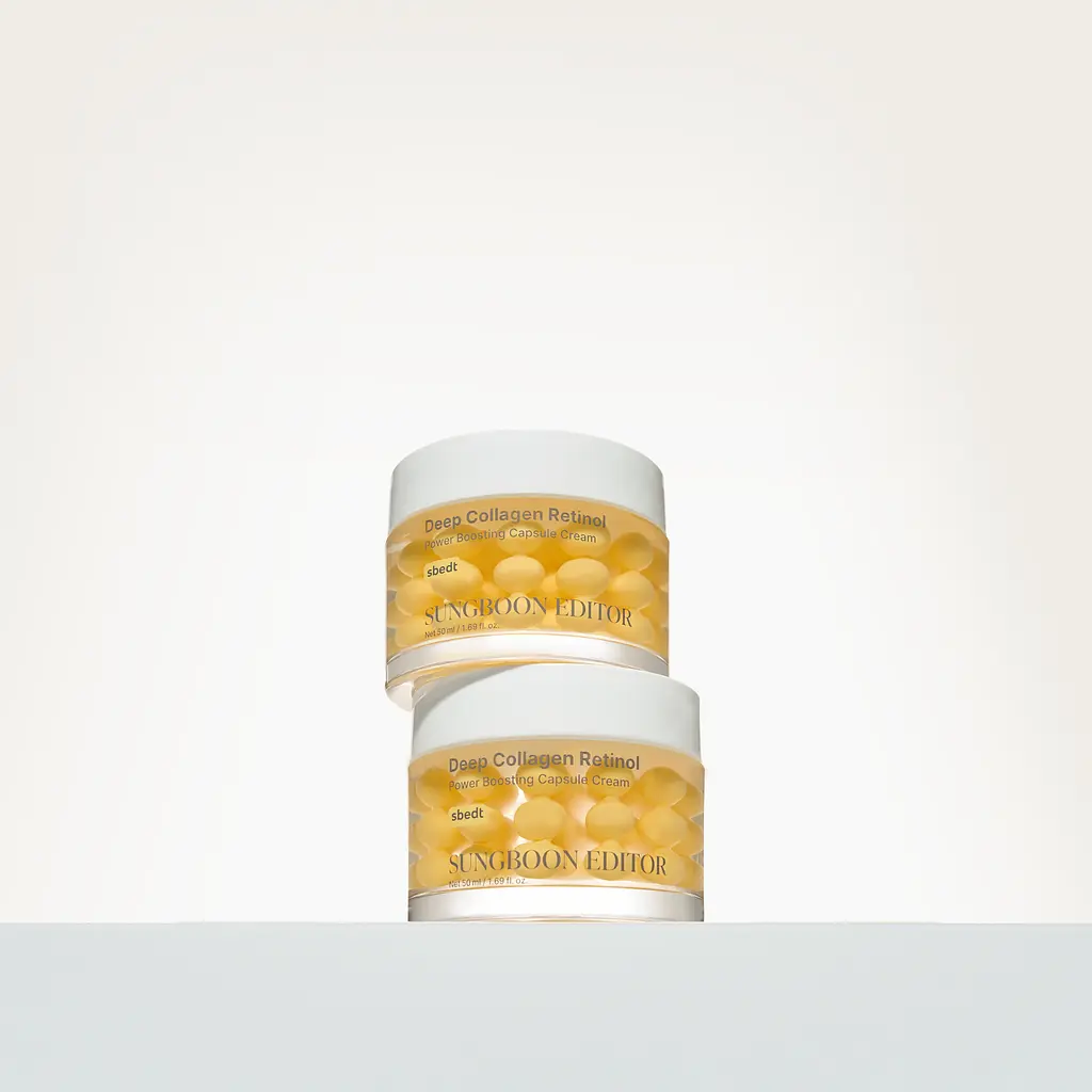 Крем-бустер капсульний Deep Collagen Retinol Power Boosting Capsule Cream Sungboon Editor 50 мл - фото 2