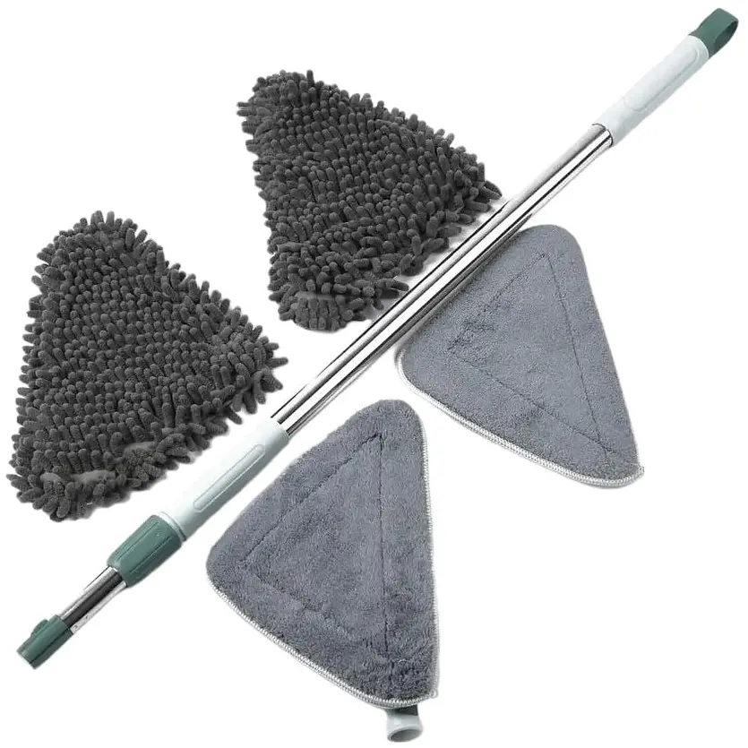 Швабра трикутна Supretto для миття вікон обертальна (8192) - фото 11