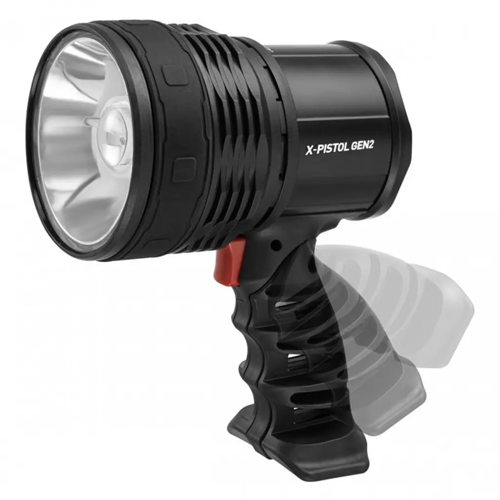 Ліхтар пошуковий Mactronic X-Pistol GEN2 1500 Lm Focus USB Rechargeable Чорний - фото 2