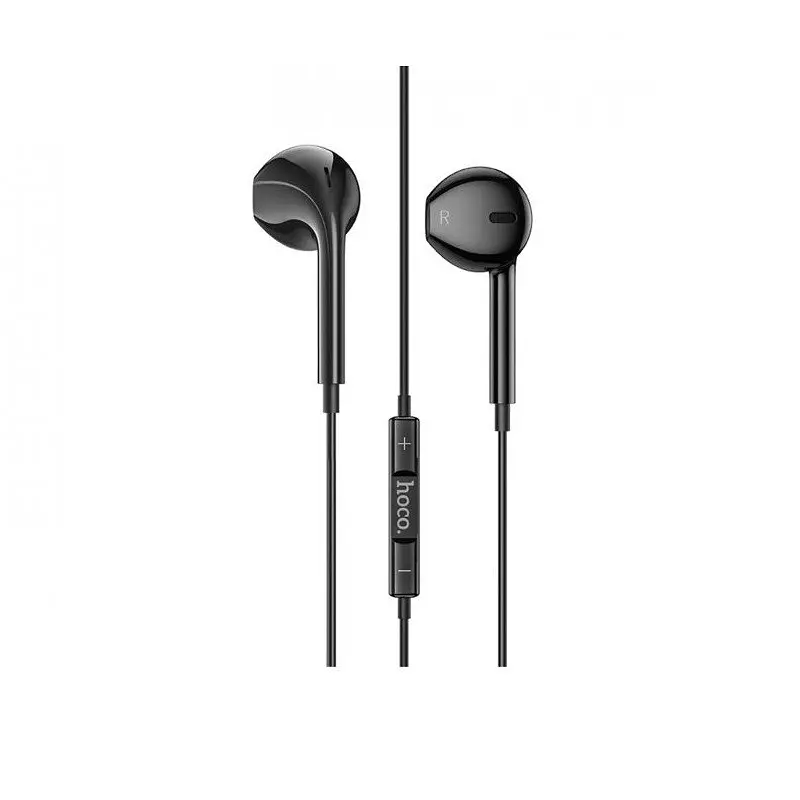 Навушники Hoco M101 Crystal joy Type-C wire-controlled digital earphones with microphone чорні - фото 2