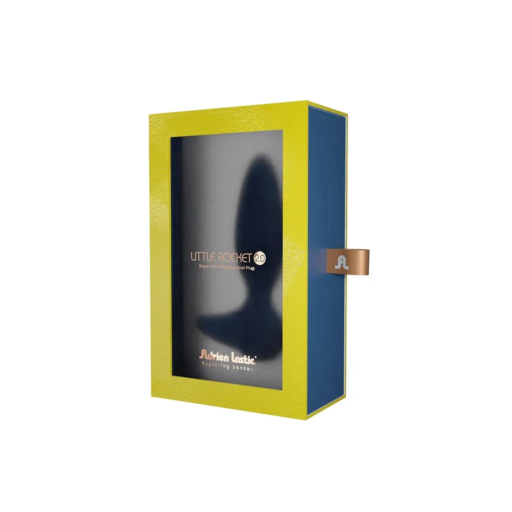 Анальная пробка Adrien Lastic Exploring Senses Little Rocket 2.0, 13 см (синий) - фото 11