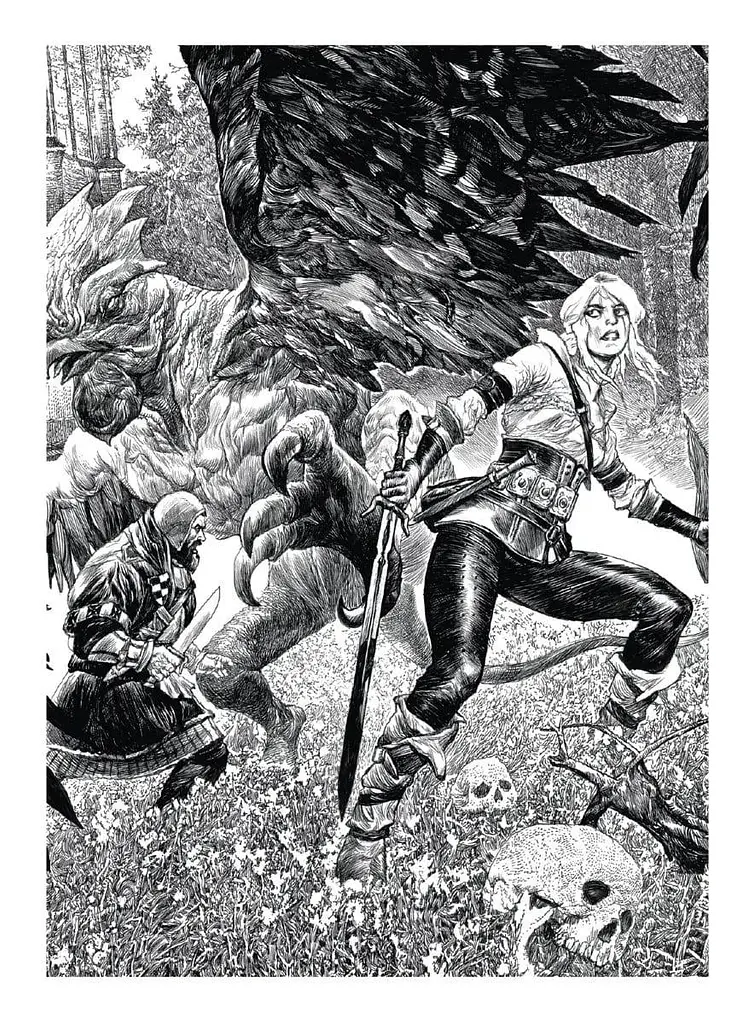 Пазл The Witcher 3: Wild Hunt (10th Anniversary Edition) 10x500 ел. - фото 4