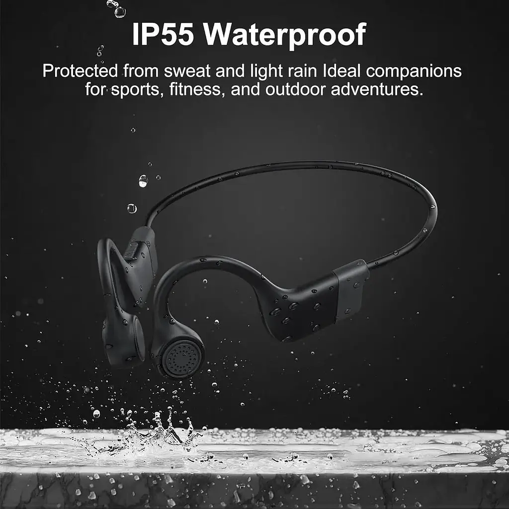 Бездротові навушники Hanmer Bone Conduction Bluetooth водонепроникні - фото 4