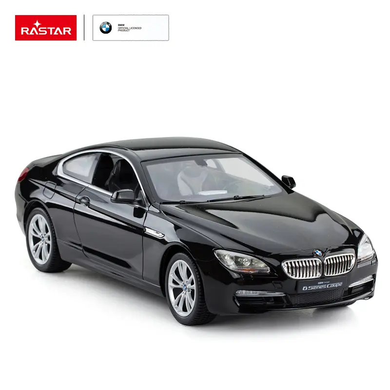 Машинка BMW 6 Series черный RASTAR модель 1:14 Автомобиль на дистанционном управлении + пульт - фото 2