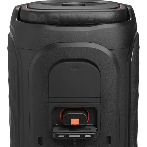 Колонка портативна 2.0 JBL PartyBox 130, Black, 200 Вт, Bluetooth, USB, AUX, Optical, RGB підсвічування, полікарбонат/метал, керування зверху, IPX4, час роботи до 15 год (JBLPB130BLKEP) - фото 5
