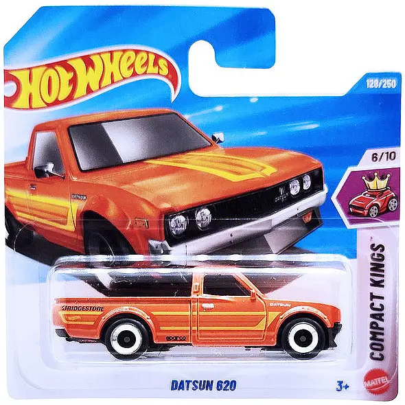 Базова машинка Hot Wheels Compact Kings Datsun 620 червона (5785) JPJ80 - фото 2