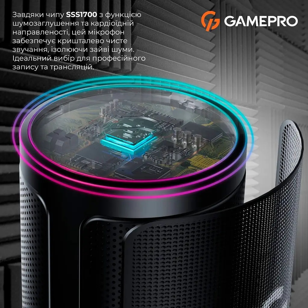 Мікрофон GamePro UGM105B Black [126090] - фото 9