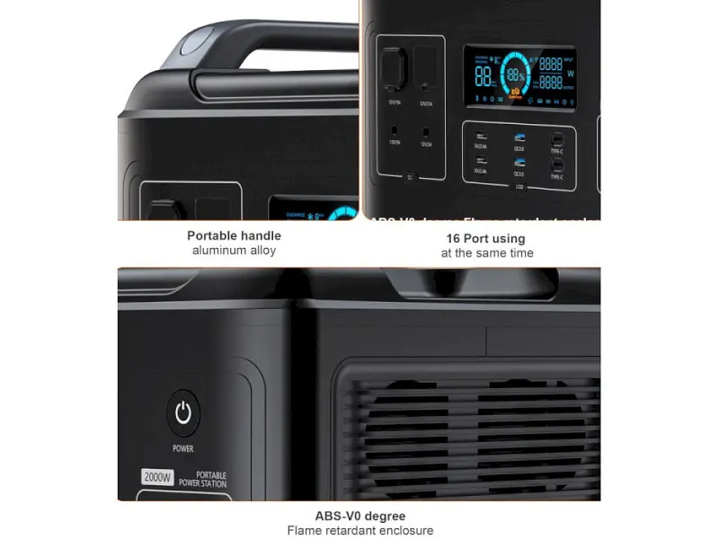 Зарядна станція Choetech 2000Wh (BS006) - фото 7