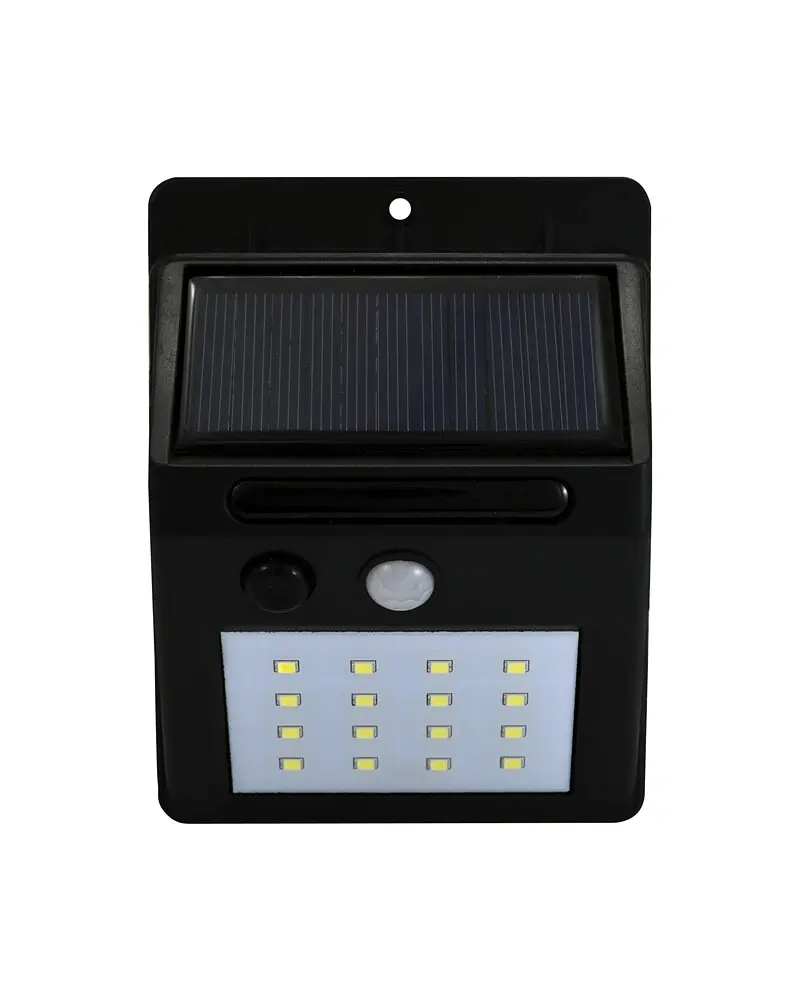Уличный светильник на солнечной батарее Goldlux 307644 Box LED 1x2,2W 6400K 270Lm IP44 черный - фото 2