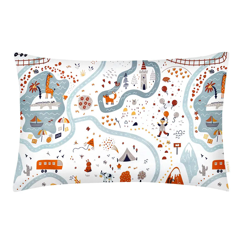 Дитяча постіль без простирадла TRAVELING ANIMALS COSAS (4822052095751) - фото 3