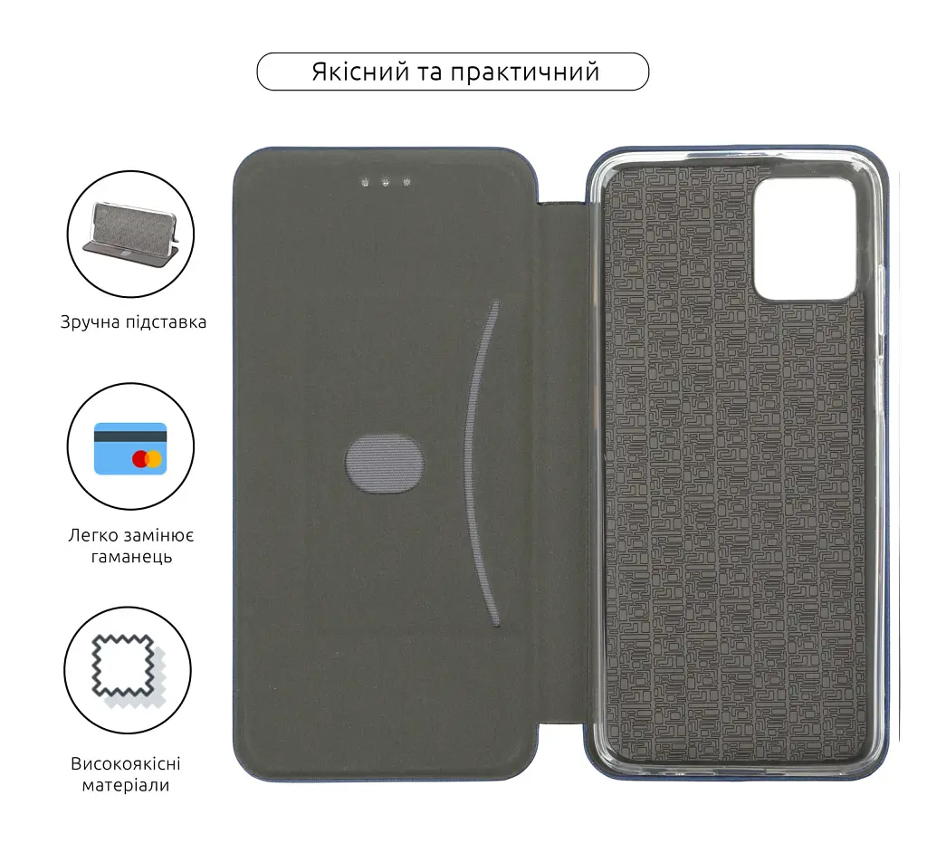 Чохол-книжка ArmorStandart G-Case для Motorola G32 Blue - фото 3