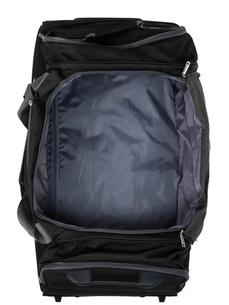 Велика сумка на колесах Airtex 819 Adrastée 80х37x40 см 88 л Чорна (Black) - фото 8