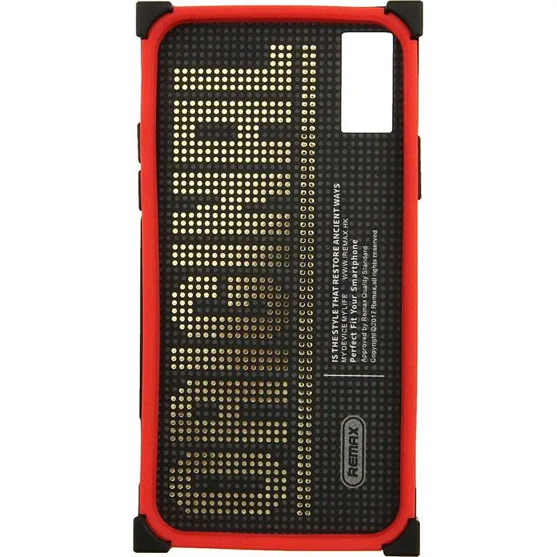 Чохол-накладка Remax California Dreaming Case Apple iPhone X Black - фото 4