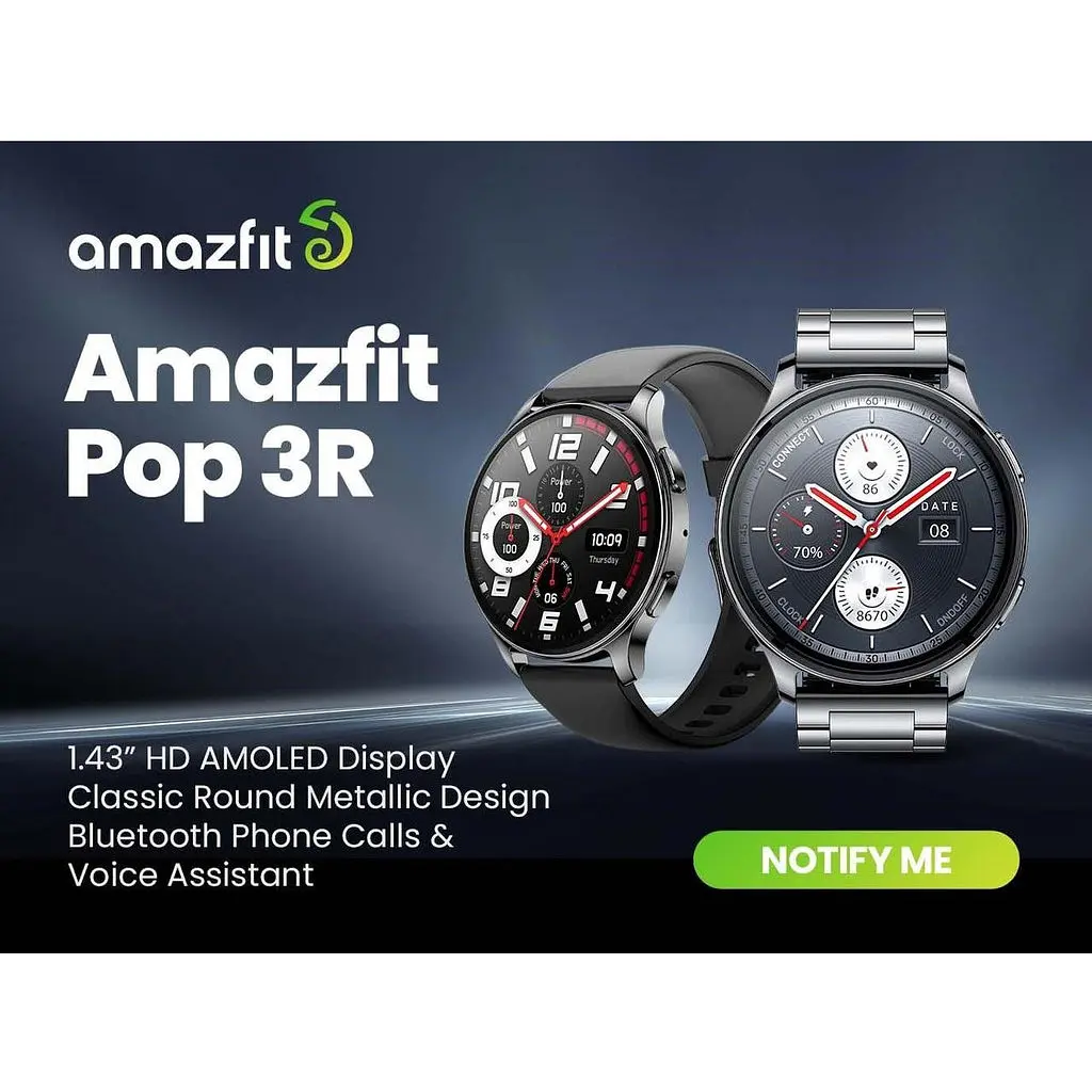 Умные часы Amazfit Pop 3R A2319 черные - фото 3