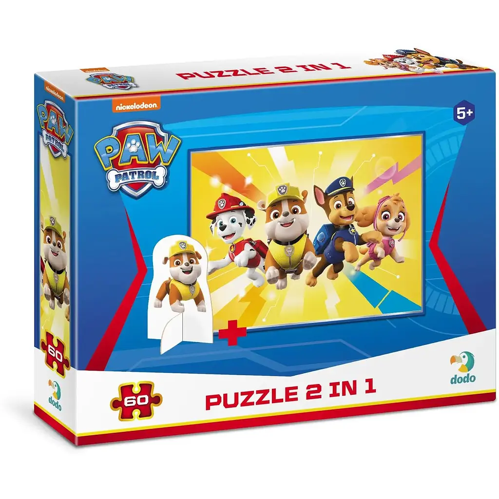 Пазл DoDo Paw Patrol, з фігуркою, 60 елементів, (200164) - фото 4