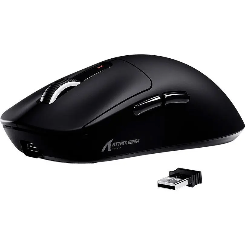 Миша Attack Shark X3 Wireless Black [137543] - фото 5