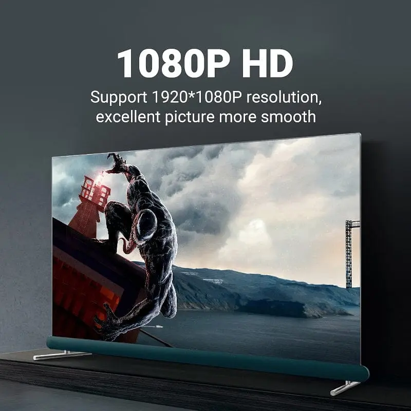 Кабель VGA 15M-15M, 25.0 м, з феритами, чорний Vention - фото 9