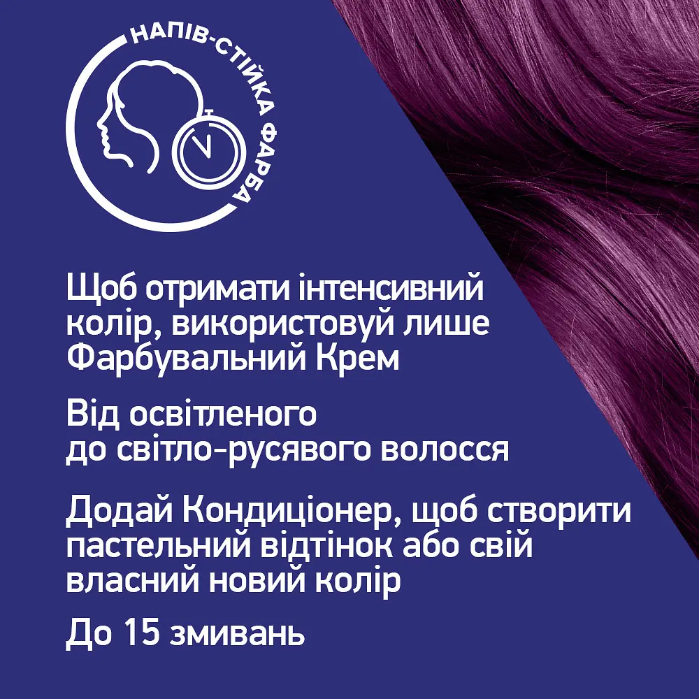 Фарба для волосся Schwarzkopf Live Ultra Brights 094 Purple Punk  - фото 7