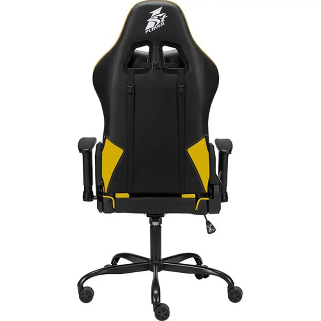 Геймерське крісло 1stPlayer S01 Black/Yellow [129003] - фото 2