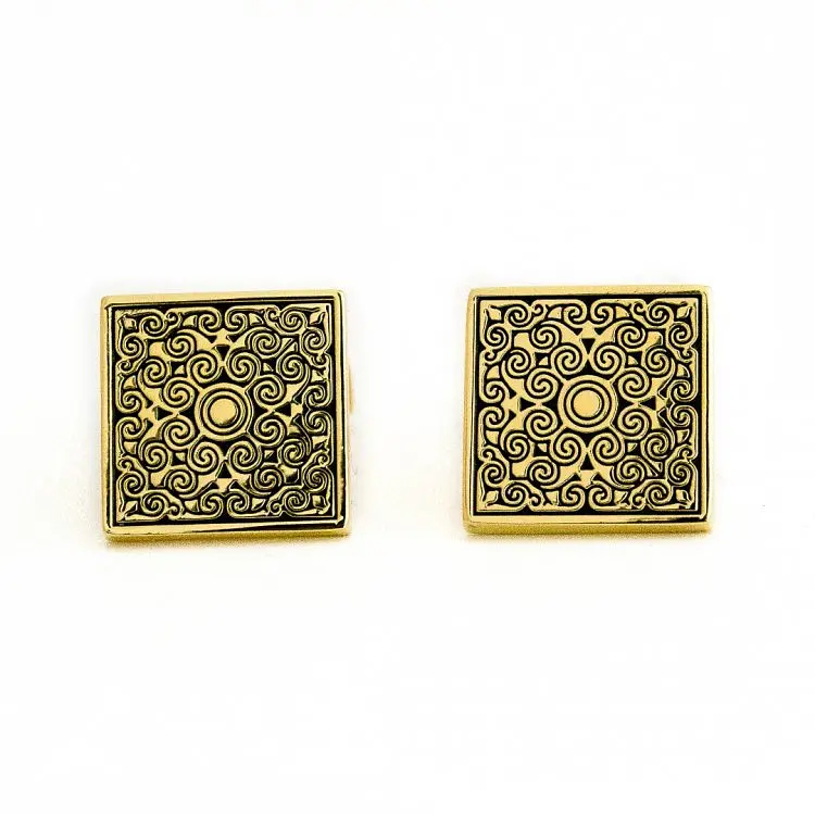 Запонка Handmade 1,5х1,5 см acs0011913 - фото 4