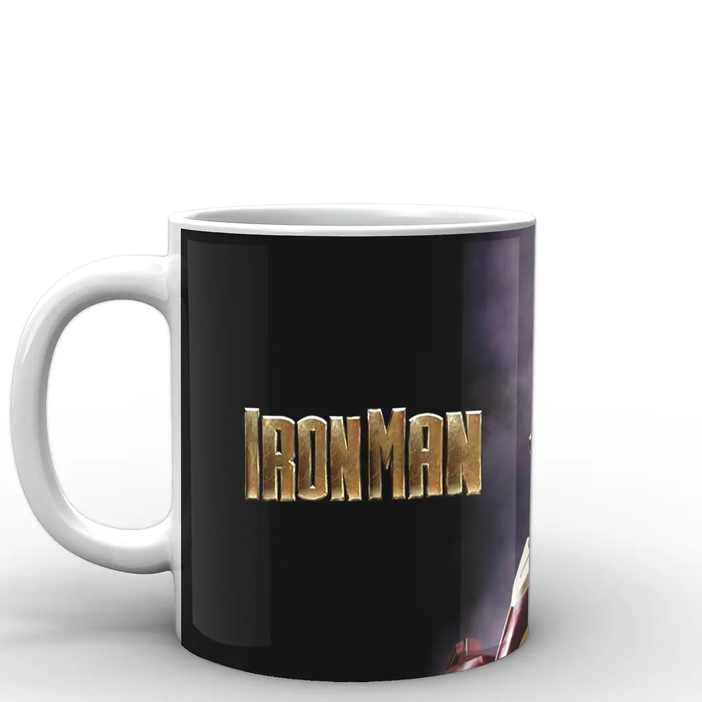 Кухоль GeekLand Залізна Людина Iron Man напис IM.02.033.724 330 мл білий - фото 2
